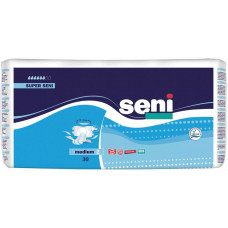 Seni Super Medium подгузники для взрослых (75-110 см), 30 шт.